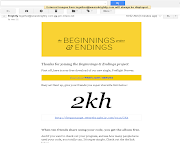 Brightly's Beginnings & Endings Project