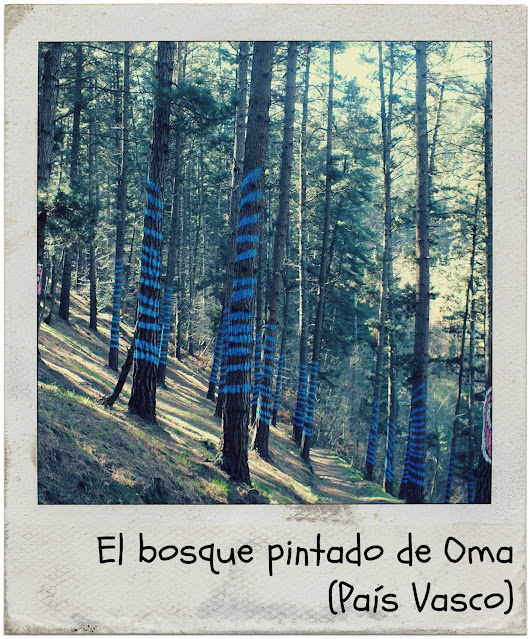 Senderismo bosque pintado de Oma