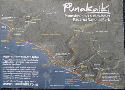 Punakaiki Map - Place to visit