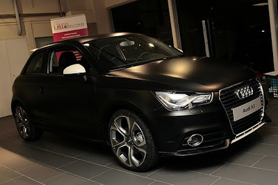 2011 S-Line Audi A1: In black matte 1.4 L TFSI