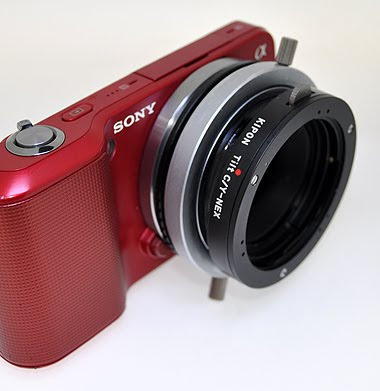 sony nex kipon tilt lens adapter