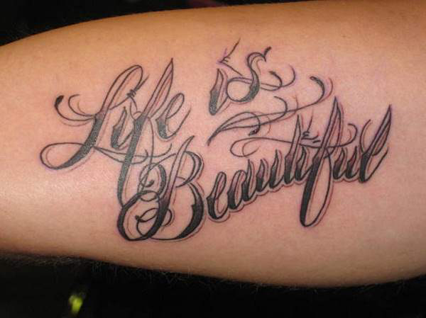 Tattoo Lettering