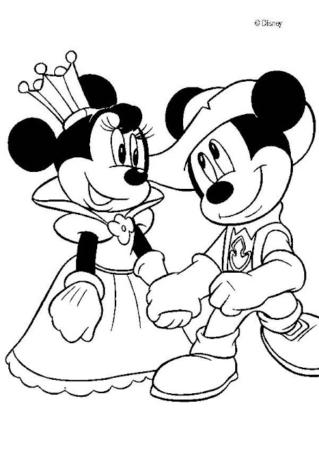 Valentines Day Coloring Pages Mickey Mouse. Mickey Mouse Free Printable