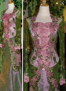 Beberapa Model Kebaya Encim Terbaru Dan Trendy