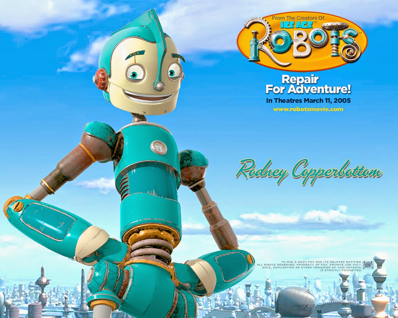 Robots [2005 Kartun USA BrRip 1080p YIFY 1300 MB Google 