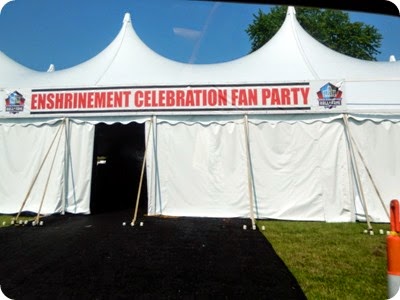 enshrinement tent