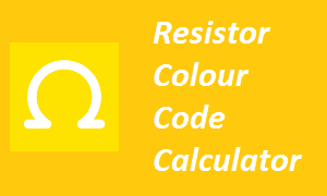 Resistor Colour Code Calculator