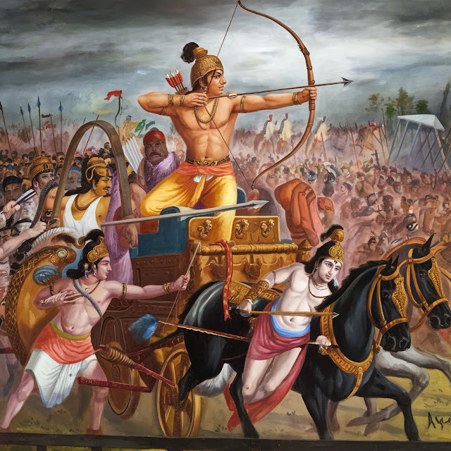 वीर अभिमन्यु की अन सुनी गाथा ( Untold story of Aruna son Abhimanyu in Hindi )