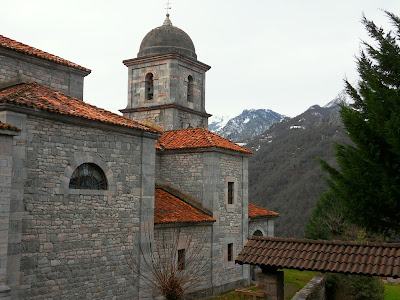 Iglesia de Santa María de Oseja. Grupo Ultramar Acuarelistas