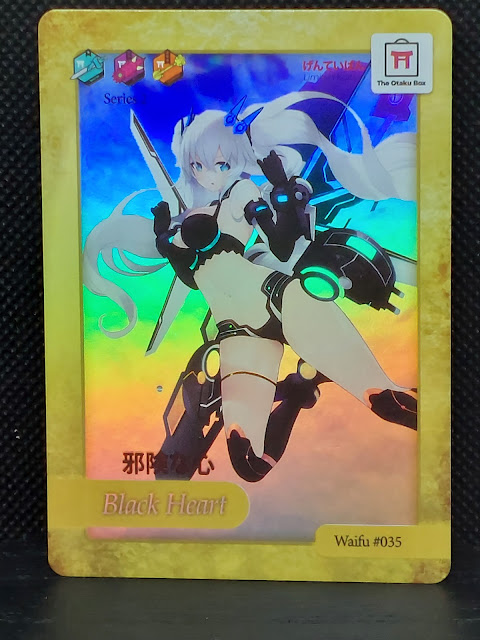 Hyperdimension Neptunia Black Heart Waifu Card