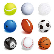 vector illustration of sport balls . Best Free Icons (vector illustration of sport balls )