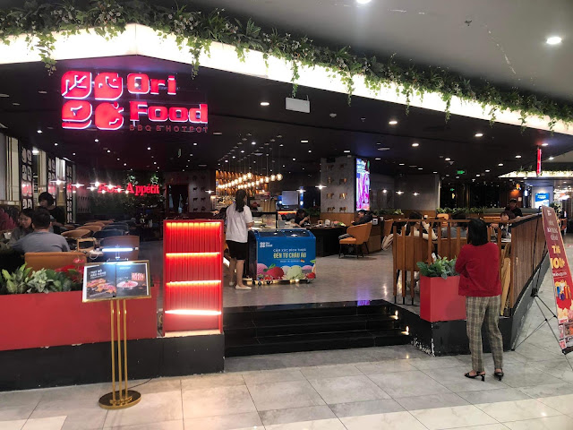 Setup nhà hàng lẩu nướng Ori Food