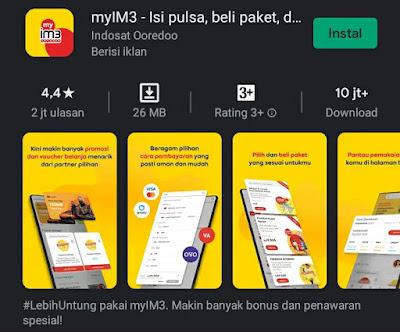 Cara Daftar Paket Internet Indosat 25 Ribu