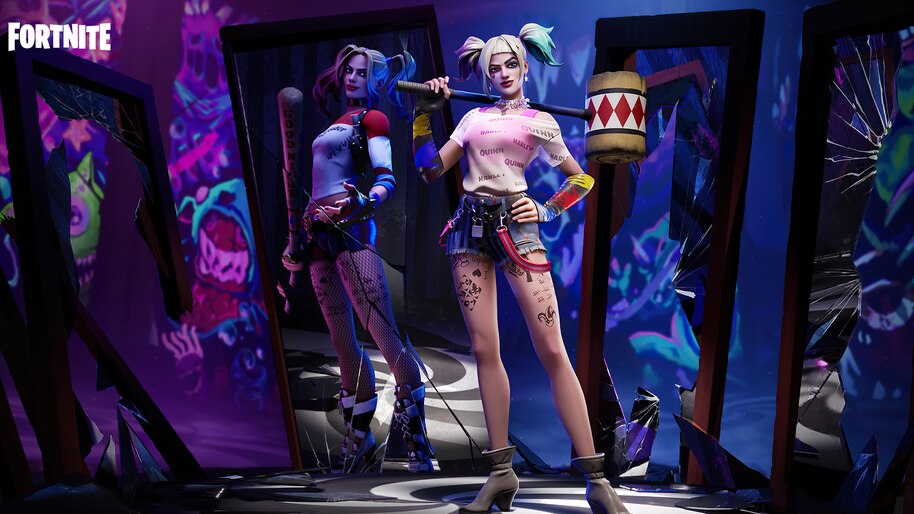 Harley Quinn Hammer Fortnite 4k Wallpaper 7 1099