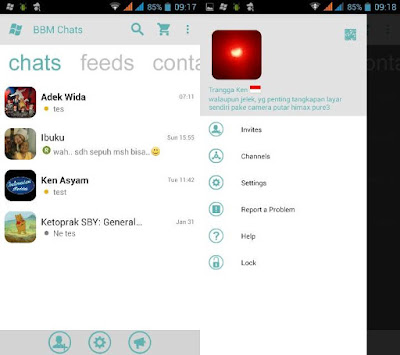 BBM WP ( Windows Phone ) Light v2.12.0.11 Apk