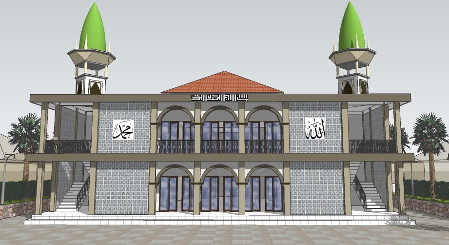 30 Model Masjid Minimalis Dengan Model Masjid Modern dari 