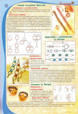 схема плетения браслета