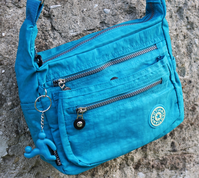 borsa blu