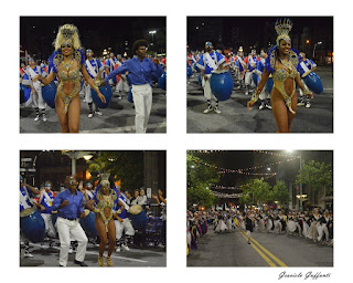 Desfile Inaugural del Carnaval. Comparsas de Negros y Lubolos. Uruguay. 2019.Valores de Ansina 