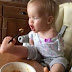Video: Baby Born With No Arms Learns To Eat By Herself, Using Her Feet