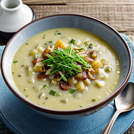 Comfort in a Bowl: Easy and Delicious Leek and Potato Soup Recipe