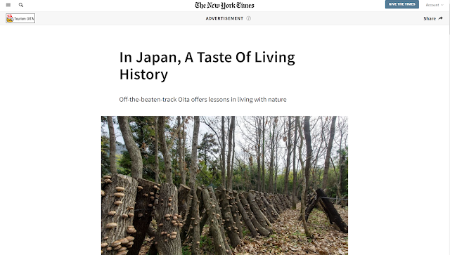 The New York Times đưa tin về du lịch tỉnh Oita, Nhật Bản