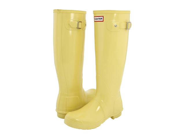 Hunter Boots Yellow8