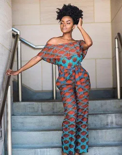 formal Ankara jumpsuit