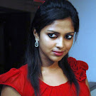 Amala Paul in Red Cute Pictures