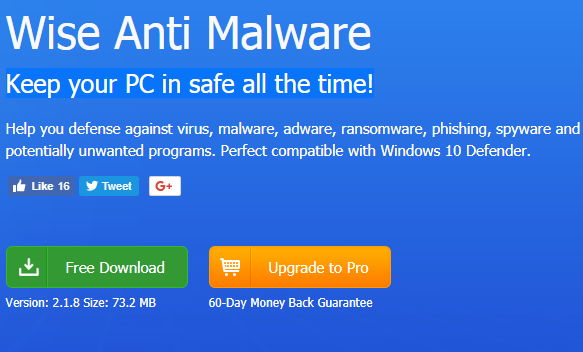 How to use Wise Anti Malware to Protect Your PC