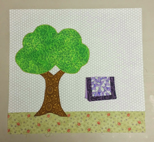 Quilter's Garden - Second Tree Block