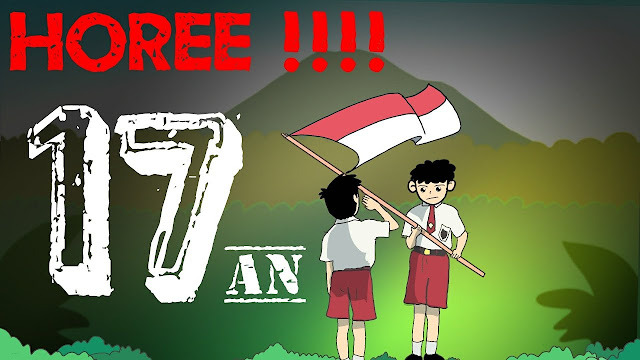 Gambar 17 Agustus Kartun