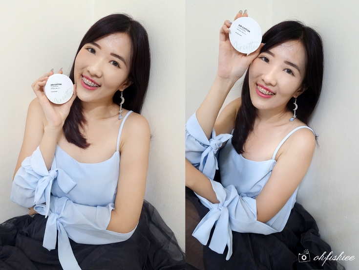 oh{FISH}iee: [BEAUTY] Review: THE FACE SHOP Air Cotton Cushion
