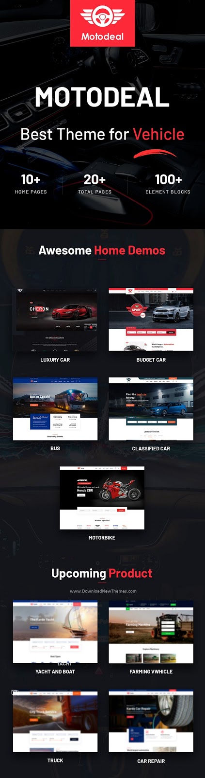 Car Dealer & Classified Website Theme