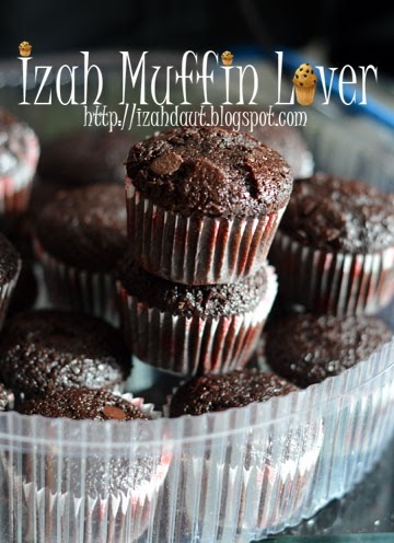 Izah Muffin Lover: Muffin Coklat