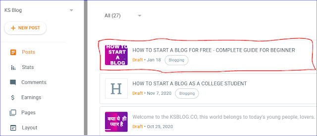 How to add table in blogger post