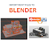 IMPORT REVIT FILES TO BLENDER