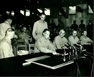 Korean War Armistice Signing, 27 July 1953