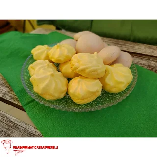 MERINGHETTE AL LIMONE E AL CAFFÈ