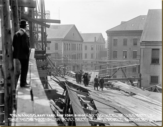 AssistantNavySecretaryFranklinRooseveltvisitingtheUSSArizonaunderconstructionattheNavyYardinNewYorkin1914_zps201e49a3[1]