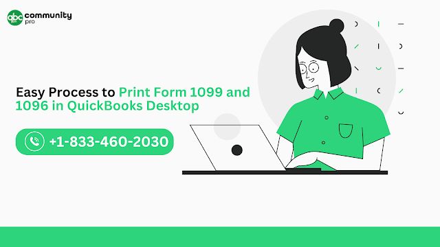 Easy Process to Print Form 1099 and 1096 in QuickBooks Desktop