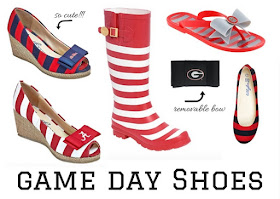 Cute game day tailgating shoes! 