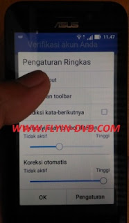 bypass email verifikasi ASUS_X009DA (ZB450KL) Tahap 2