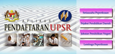 Pendaftaran UPSR 2016 Secara Online