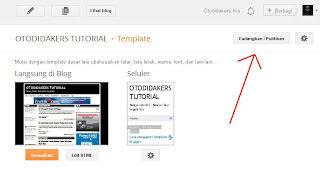 Cara Mengganti Template di Blogger