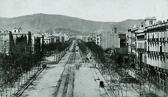 Passeig de Gràcia 1872