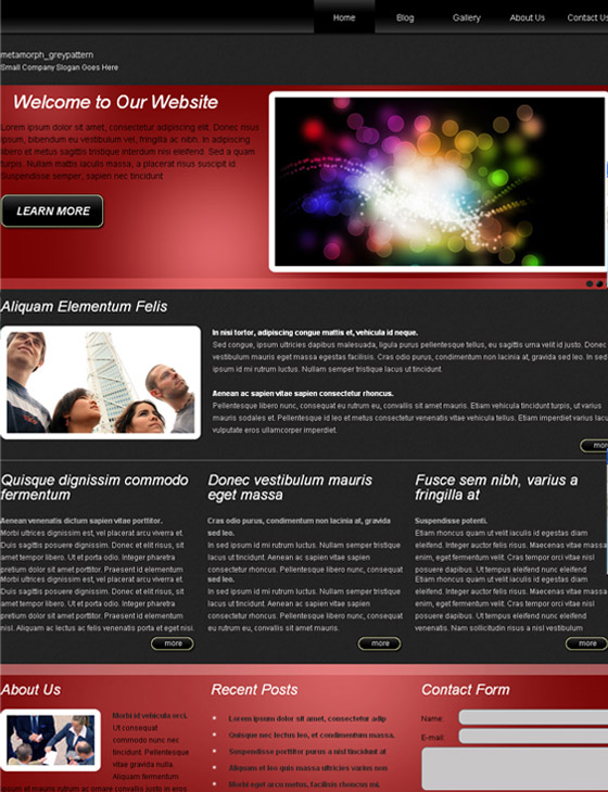 Free Flash Website Templates