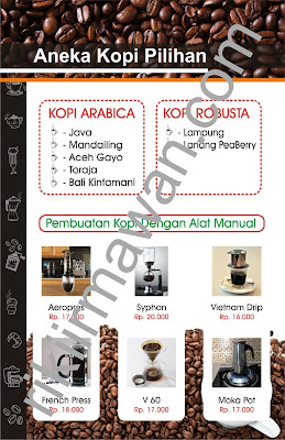 Book Menu, Buku Menu, Contoh Buku Menu