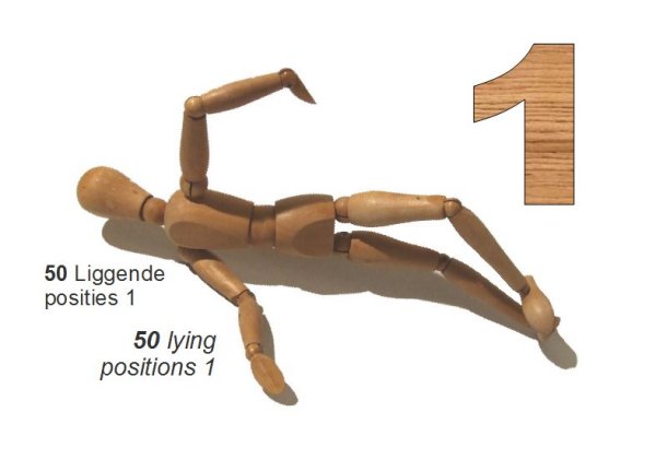Voorbeelden liggende poses voor modeltekenaars deel 1
