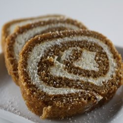 count down to Thanksgiving #6- robyn's classic pumpkin roll...